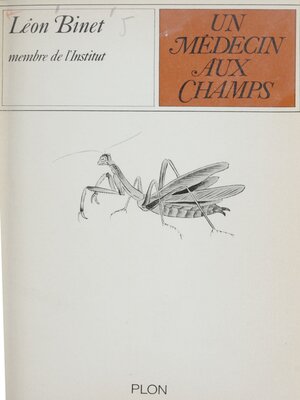 cover image of Un médecin aux champs
